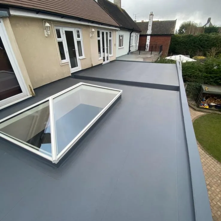 Flat Roofing project by High-Tech Membrane Roofing Ltd in Essex